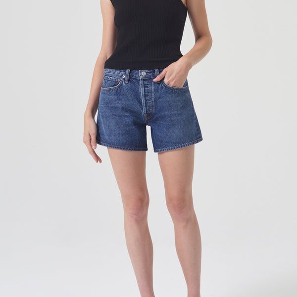 A gold e parker shorts top