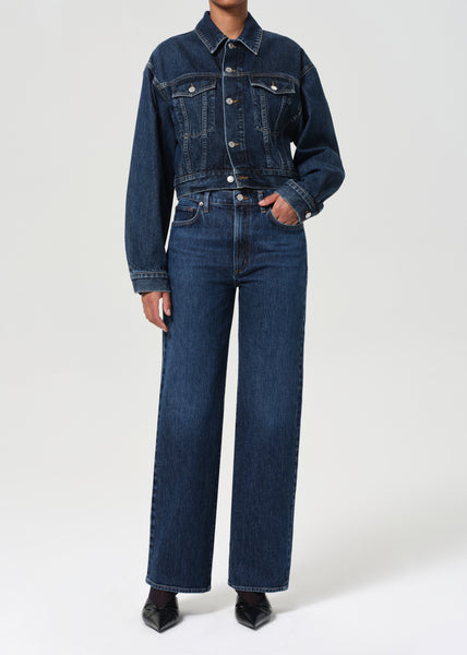 Harper Straight Jean (Stretch) in Echo – AGOLDE
