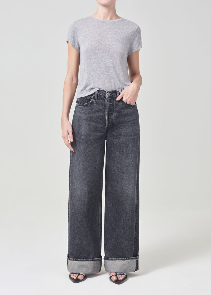 Flared low waist jeans gray – Meet Me There ®