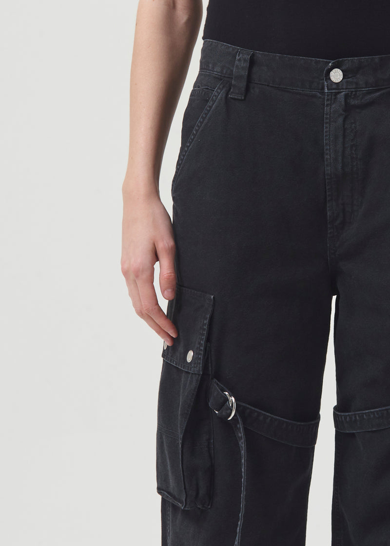 Vivian Pant Strap Pant in Oil