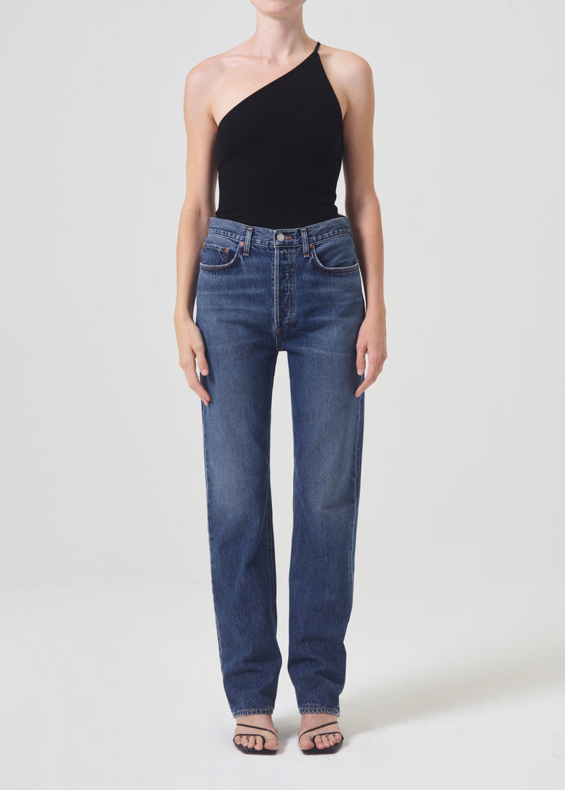 90's Pinch Waist High Rise Straight Long in Control – AGOLDE