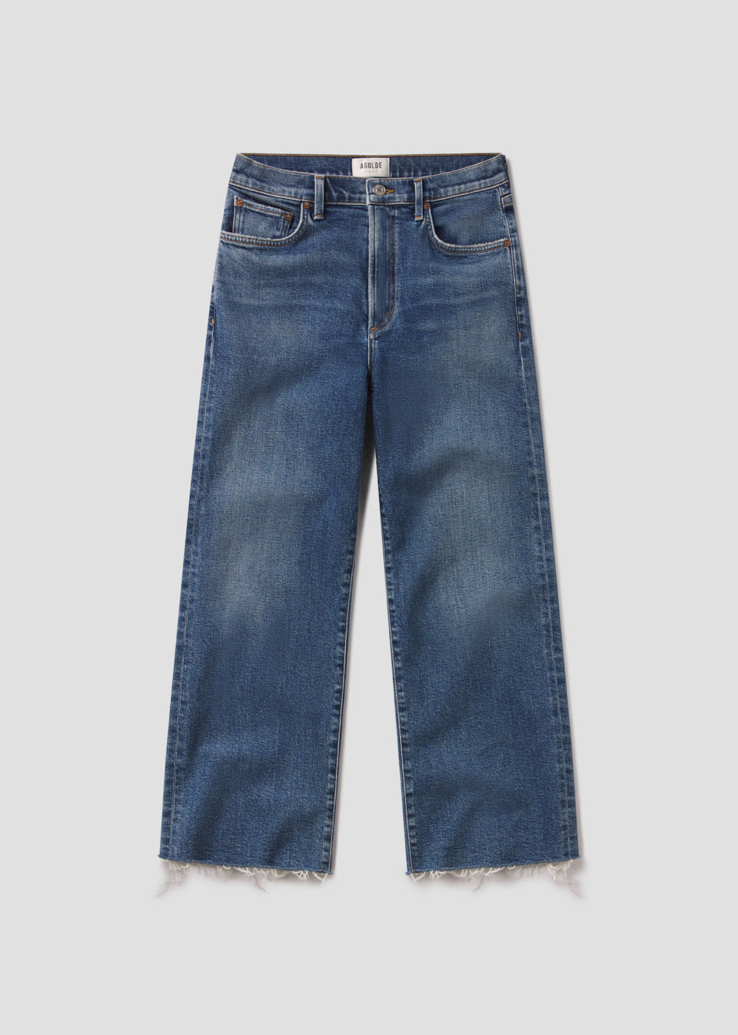 Harper Crop Jean in Motion Flat