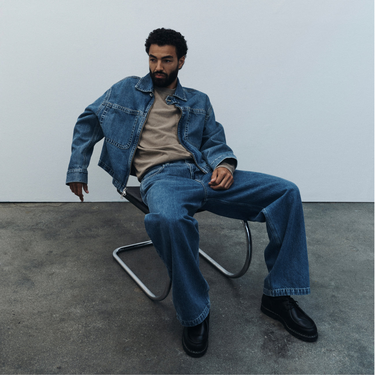 AGOLDE CHARLデニムジャケット M AGOLDE Charli Oversized Denim 