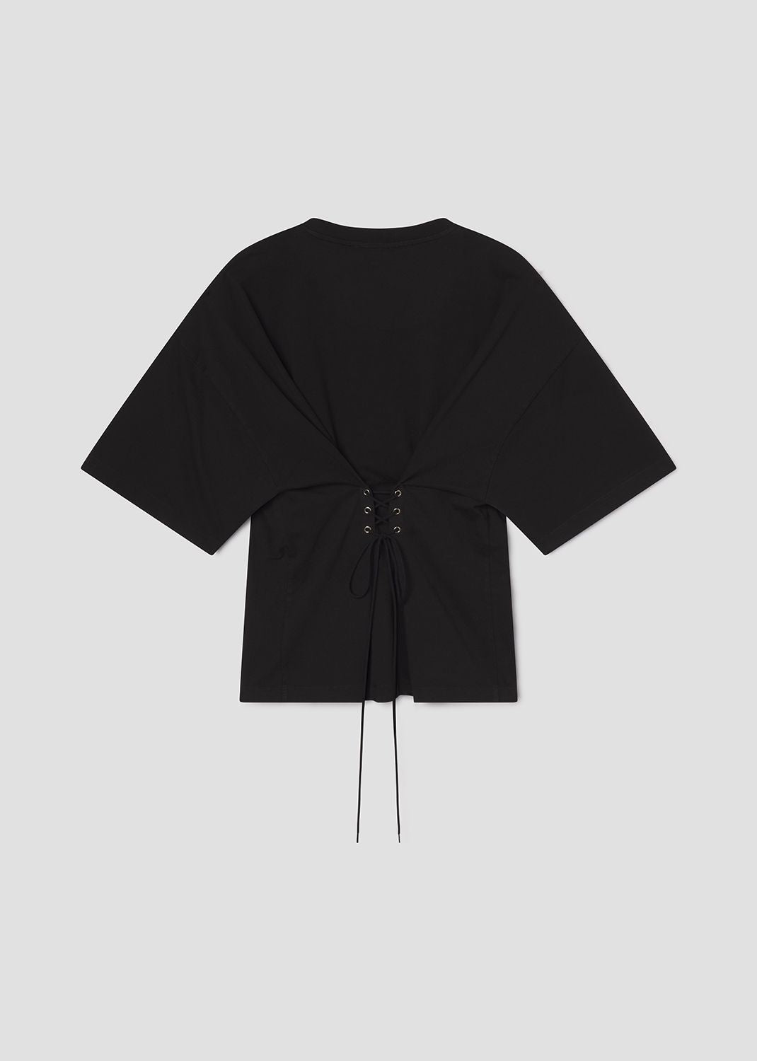 Ellery Tee in Black Flat Back