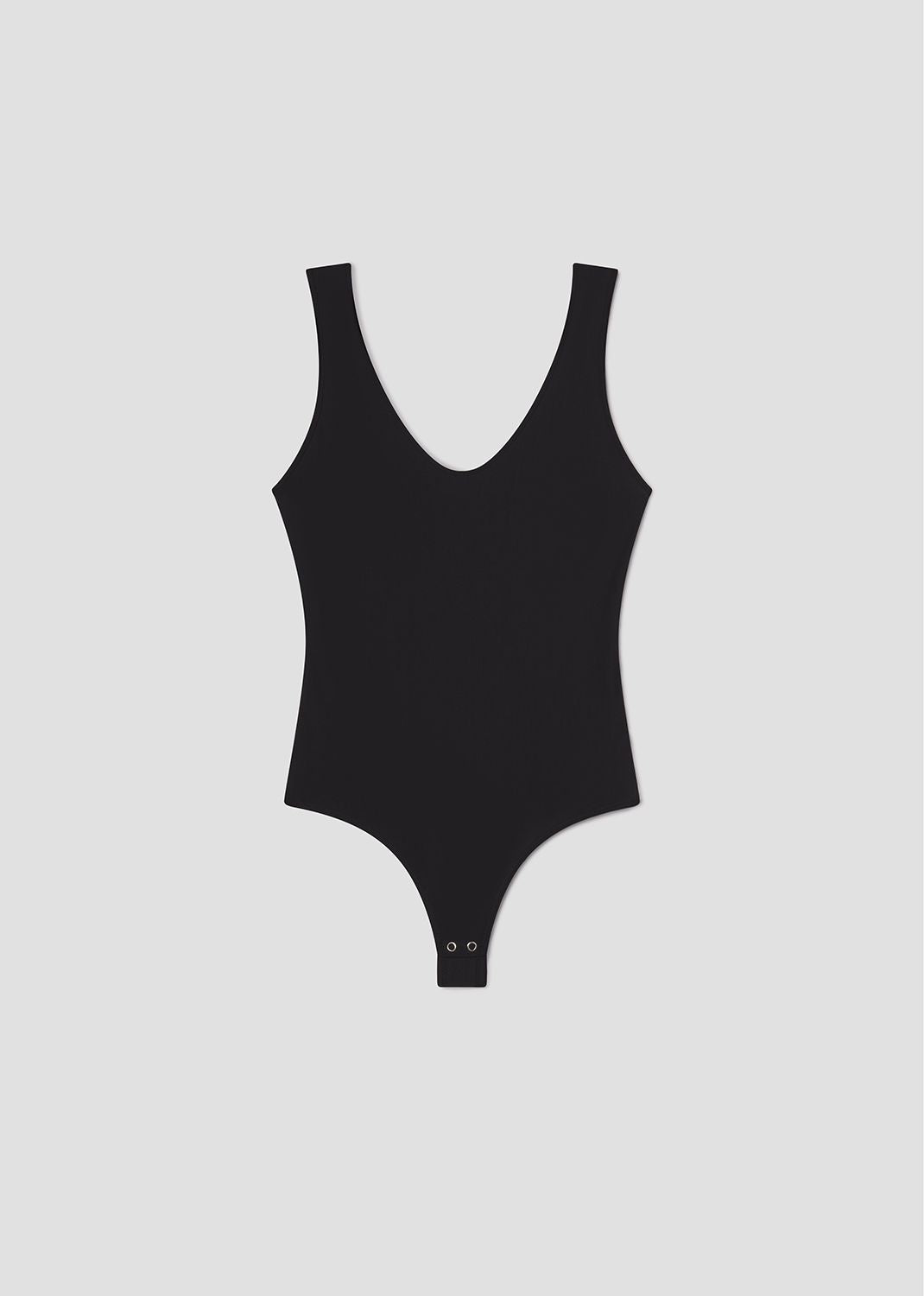 Tora Bodysuit in Black Flat