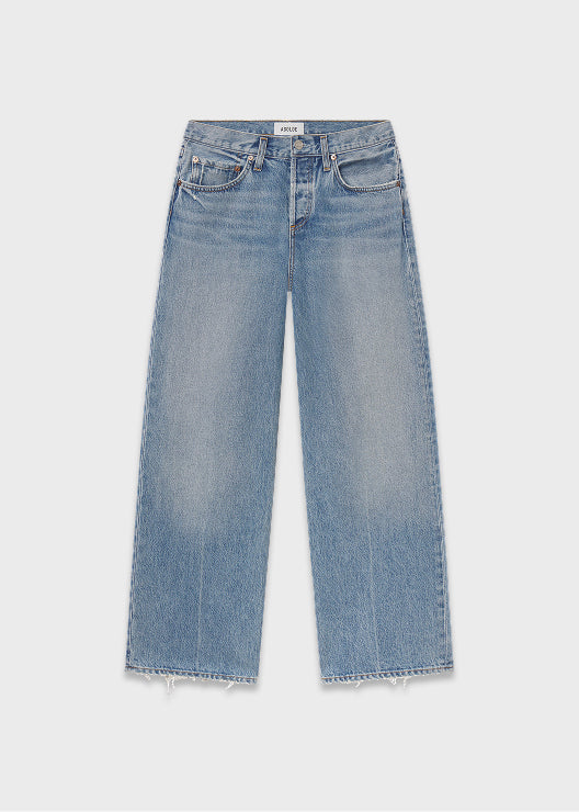 AGOLDE デニム 25インチ AGOLDE/エーゴールドイー】DAME JEAN NO CUFF ハイライズワイド