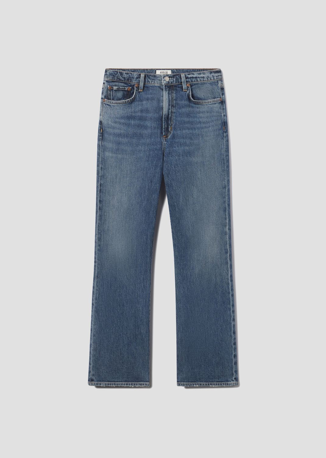 Harper Straight Jean (Stretch) in Fix flat