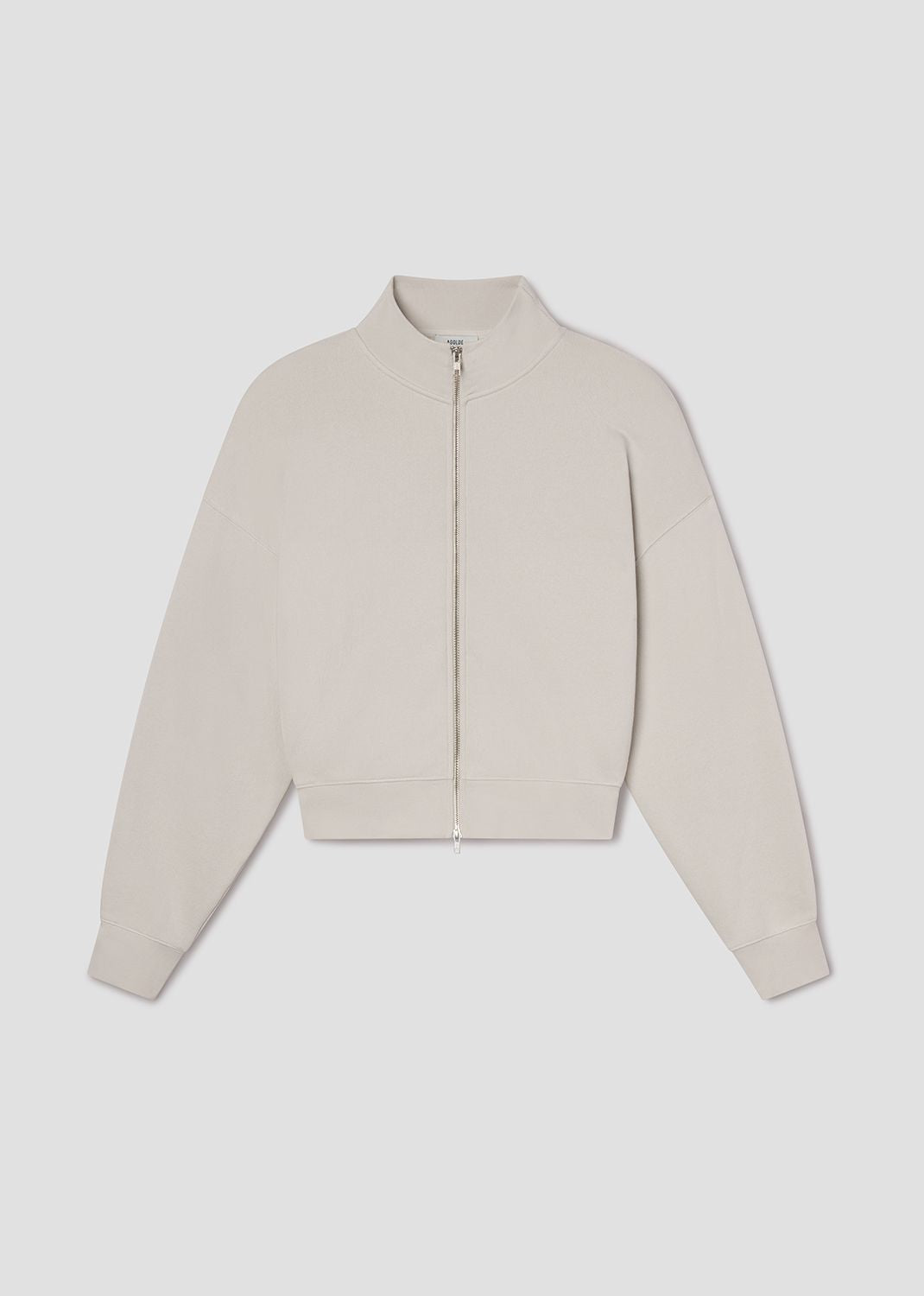 Jensen Zip Up in Bone Flat
