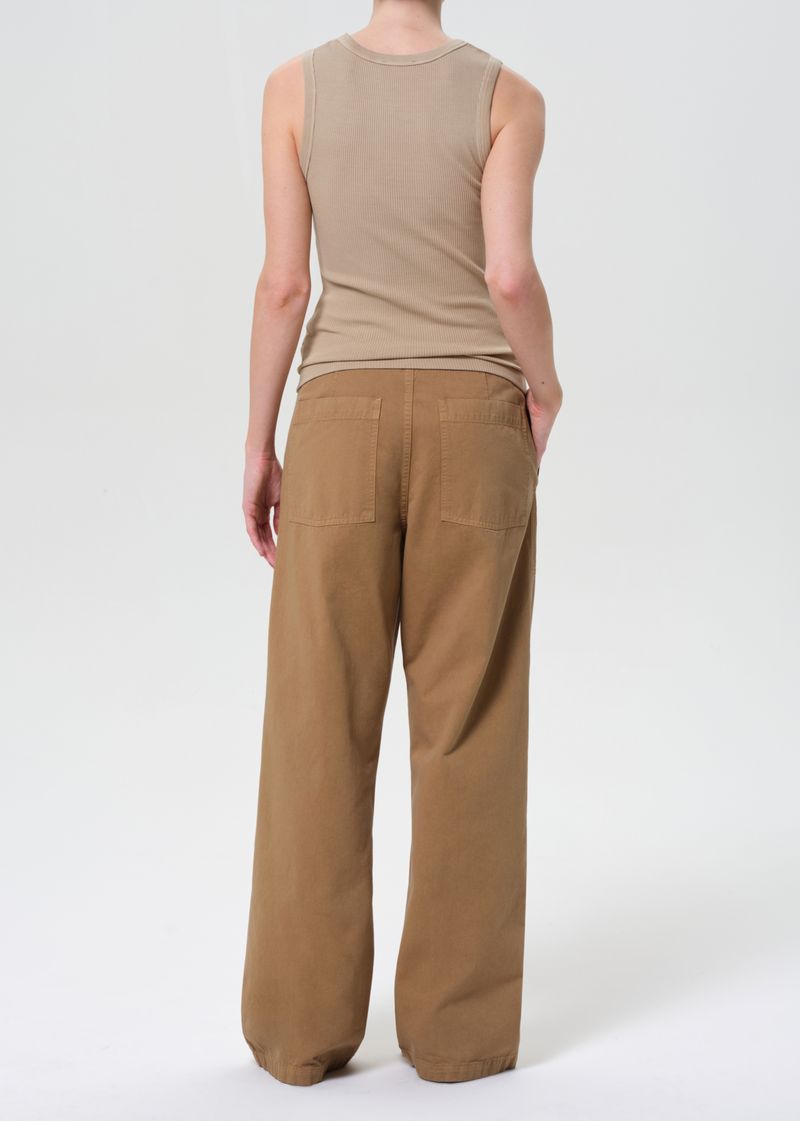 Yuna Low Slung Utility Pant in Crocodile back
