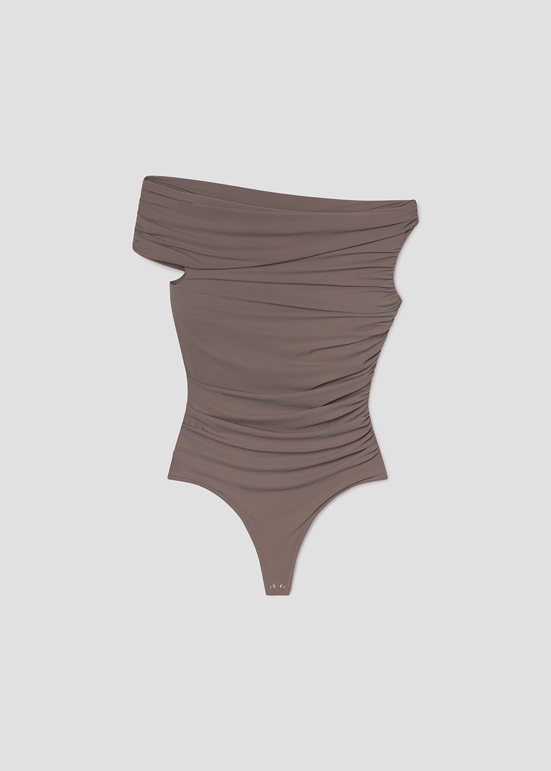 Sherilyn Bodysuit in Taupe Flat
