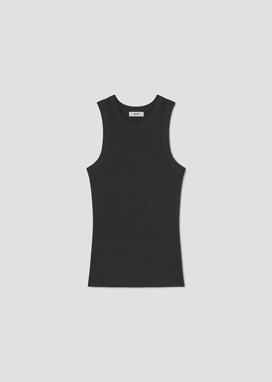 Leigh Tank in Charcoal Heather Flat
