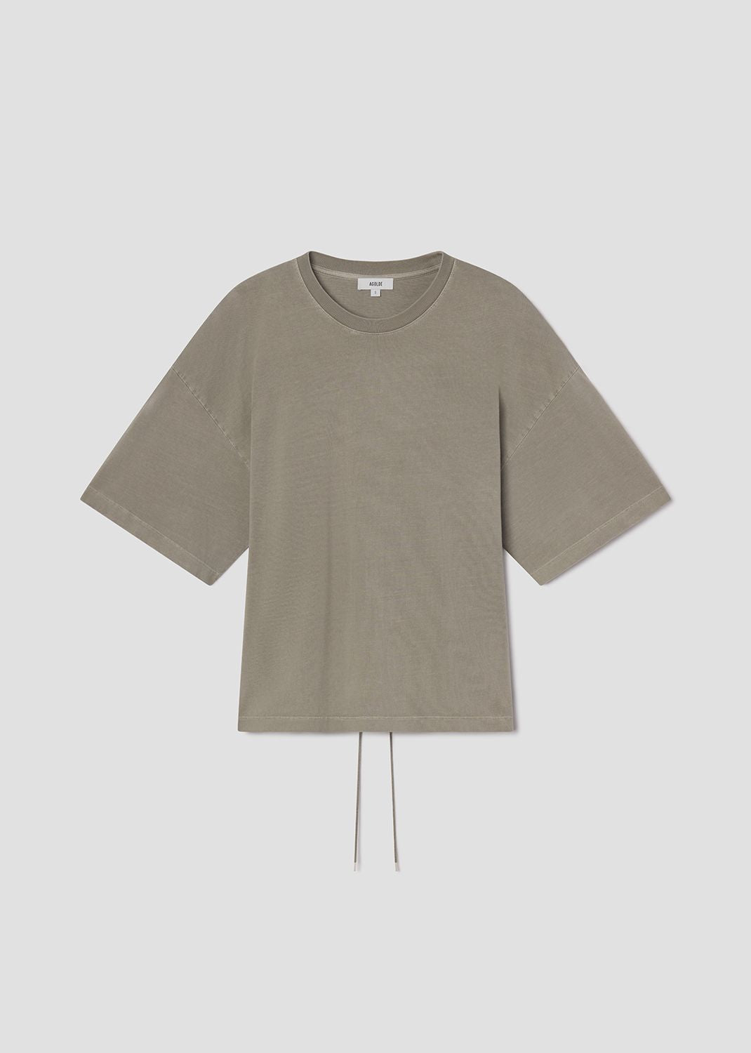 Ellery Tee in Drab Flat Front