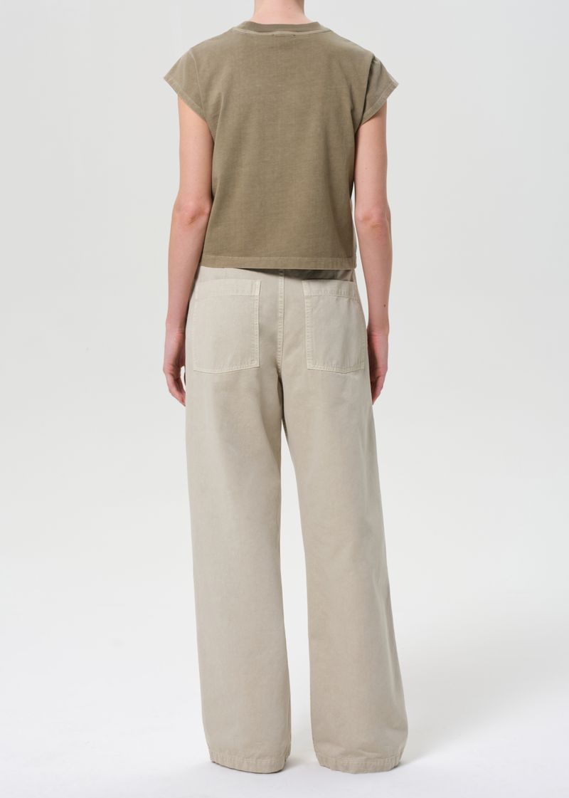 Yuna Low Slung Utility Pant in Pumine back