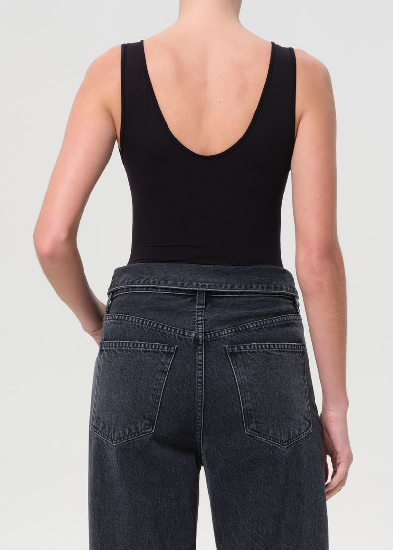 Tora Tank Bodysuit in Black back