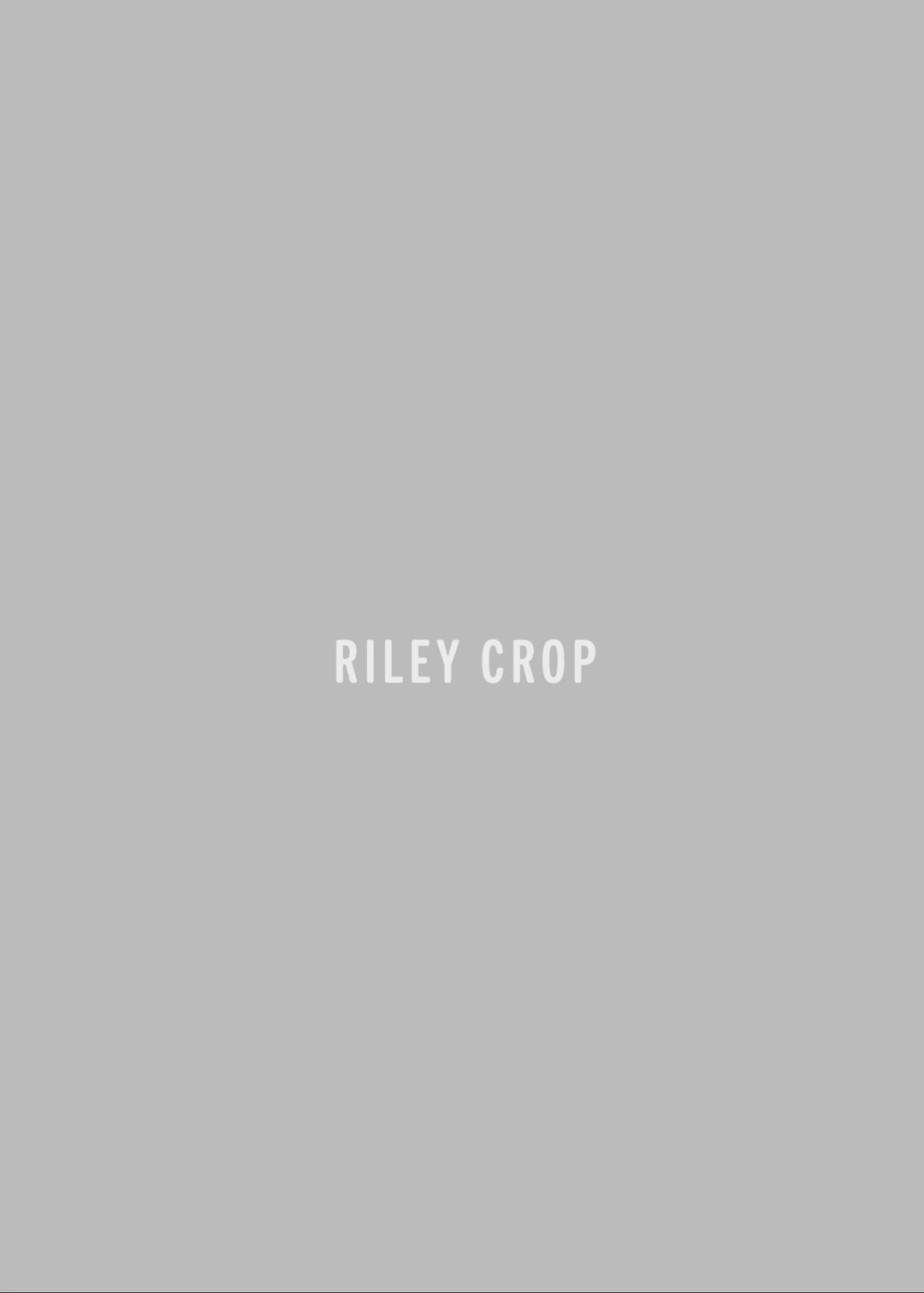 Riley High Rise Straight Crop in Frequency