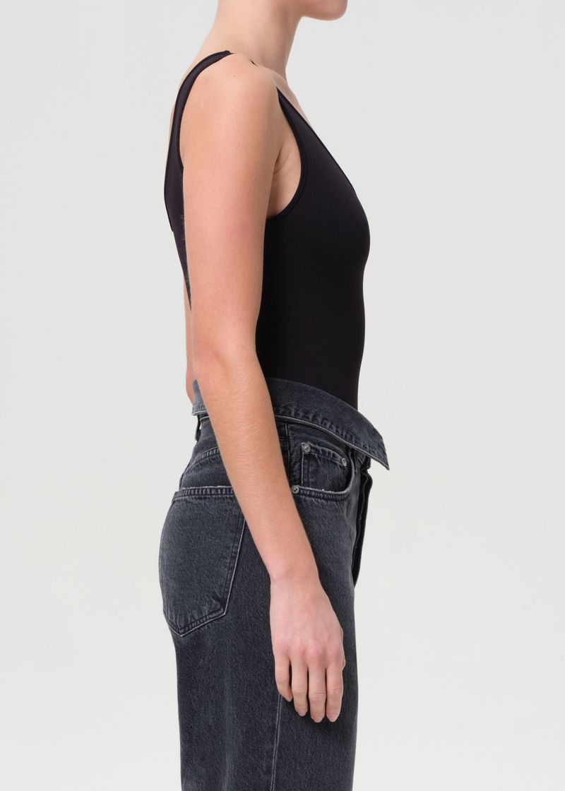 Tora Tank Bodysuit in Black side