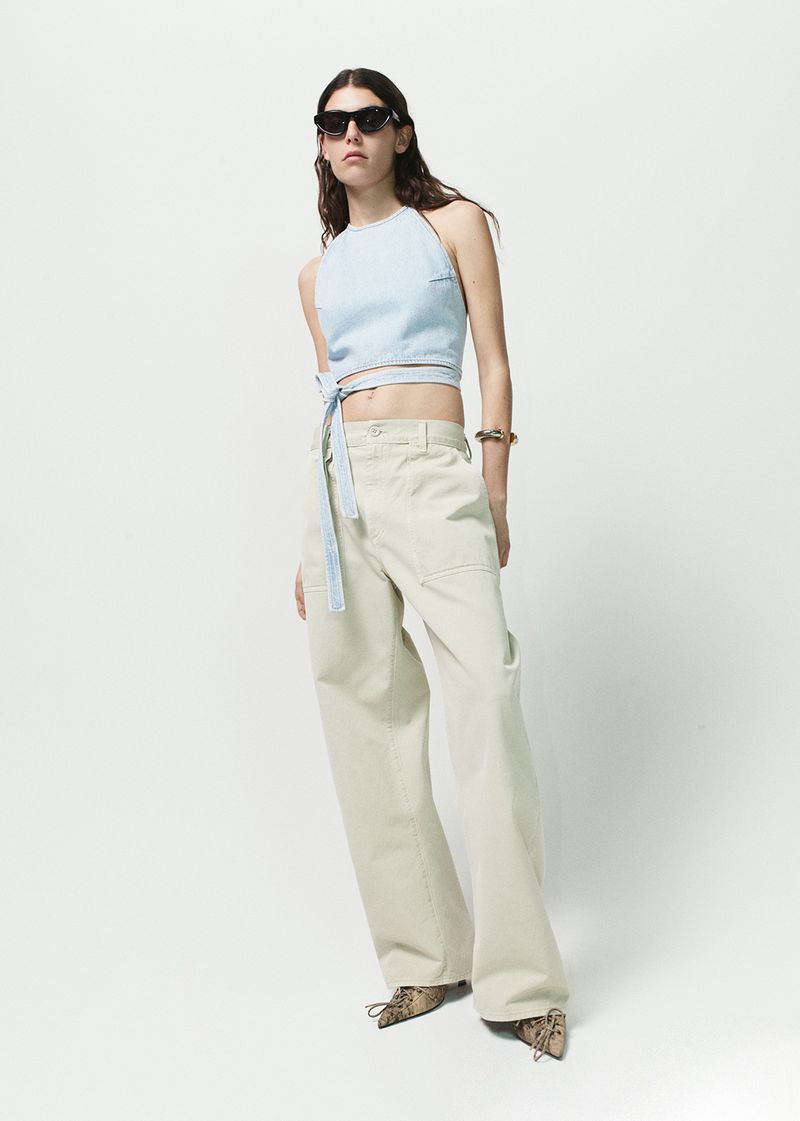 Yuna Pant in Pumine – AGOLDE