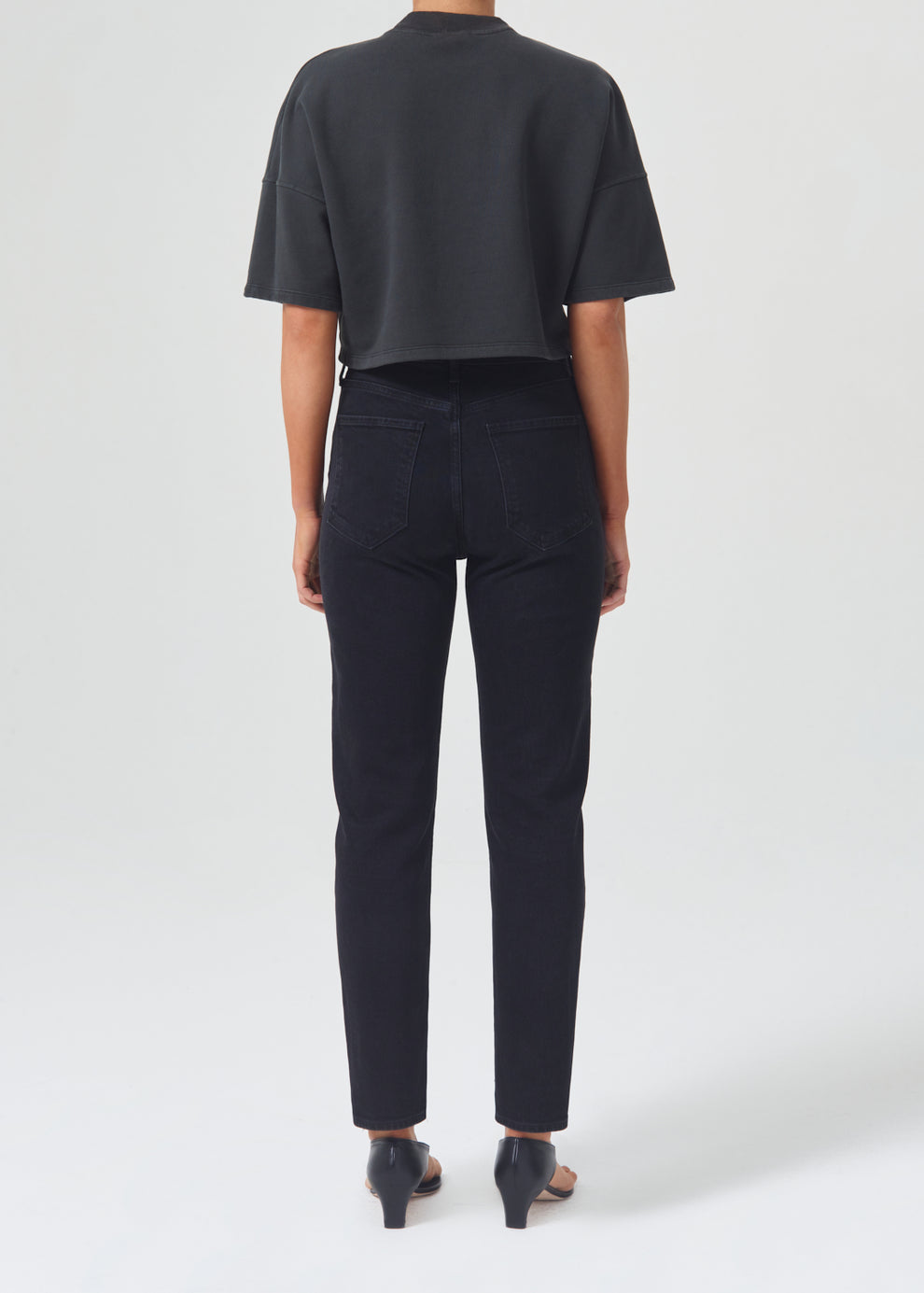 Riley Long High Rise Straight (Stretch) in Compilation AGOLDE